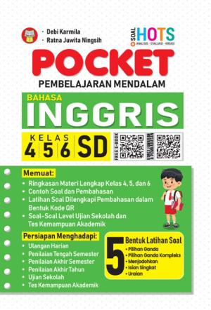 Pocket Bahasa Inggris untuk SD Kelas 4-5-6